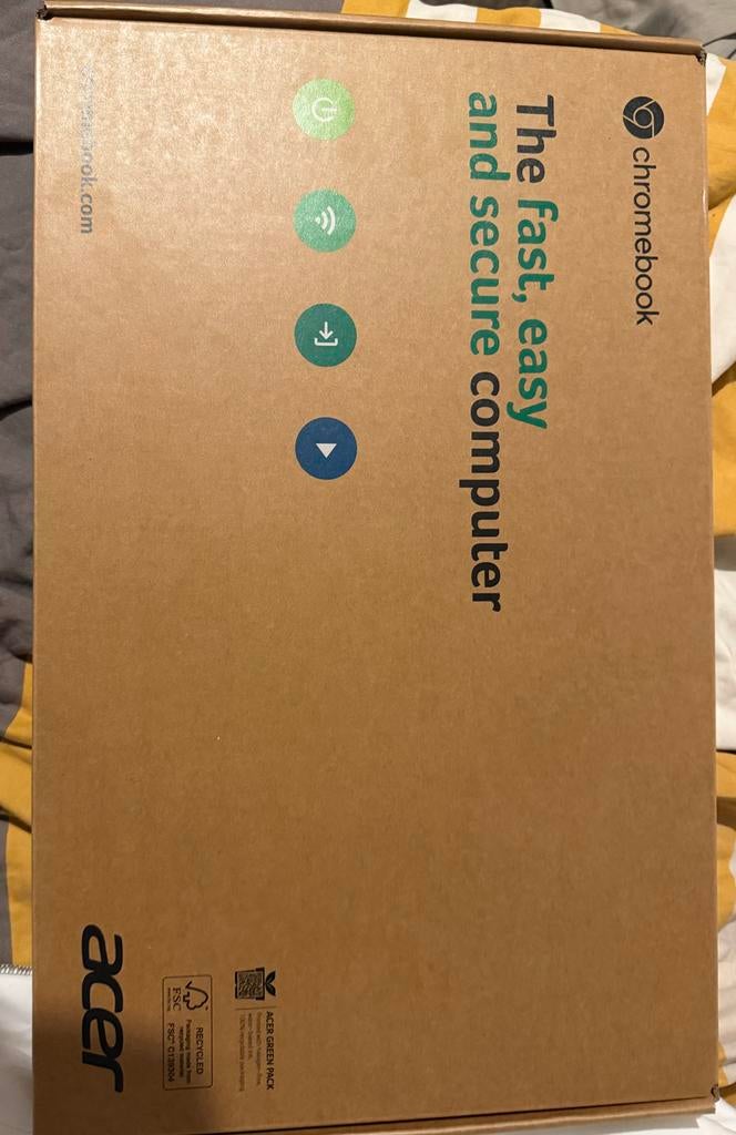 Acer Chromebook 315 - Snel, eenvoudig en veilig, Computers en Software, Chromebooks, 4 GB of minder, 15 inch, Qwerty, Nieuw