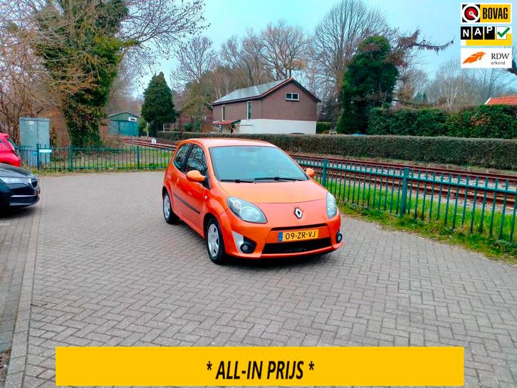 Renault Twingo 1.2-16V Dynamique airco cruise dubbele achter, Auto's, Renault, Bedrijf, Te koop, Twingo, ABS, Airbags, Airconditioning