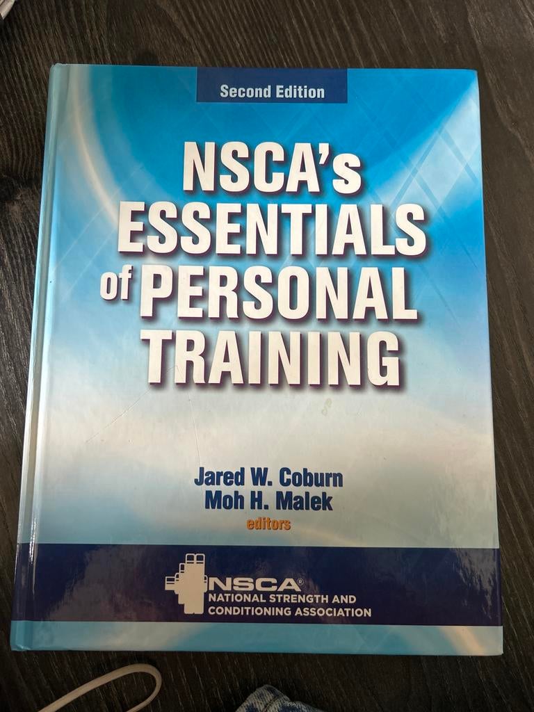 NSCA's Essentials of Personal Training - 2e editie, Boeken, Studieboeken en Cursussen, Ophalen of Verzenden, Beta, Gelezen, HBO