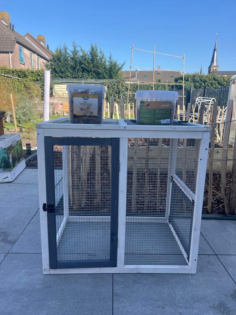 Kippenren, los te plaatsen met diverse openingen, Dieren en Toebehoren, Pluimvee | Toebehoren, Ophalen, Kippenhok of Kippenren