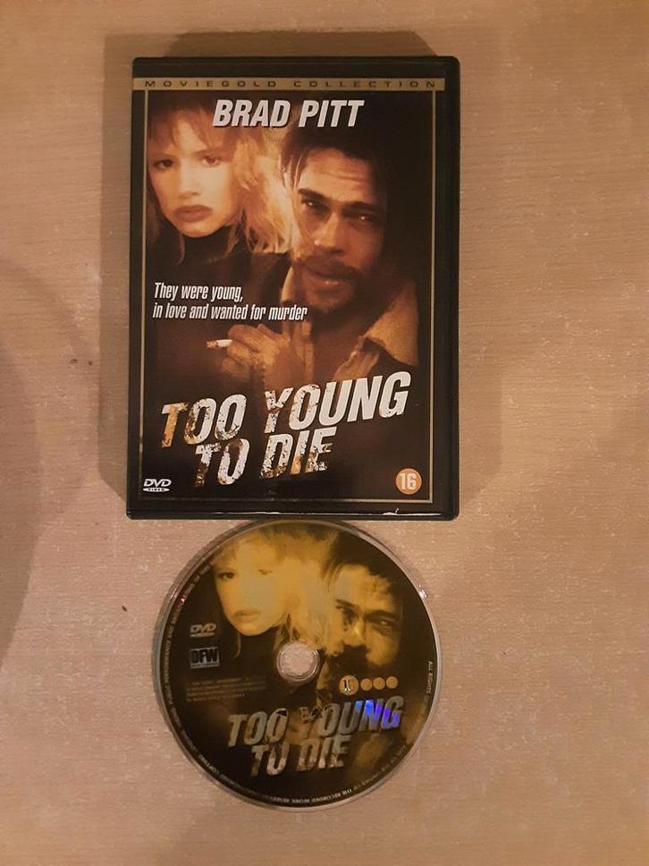 Film Too Young To Die (Brad Pitt) veel films van 1euro, Cd's en Dvd's, Dvd's | Thrillers en Misdaad, Actiethriller, Vanaf 16 jaar
