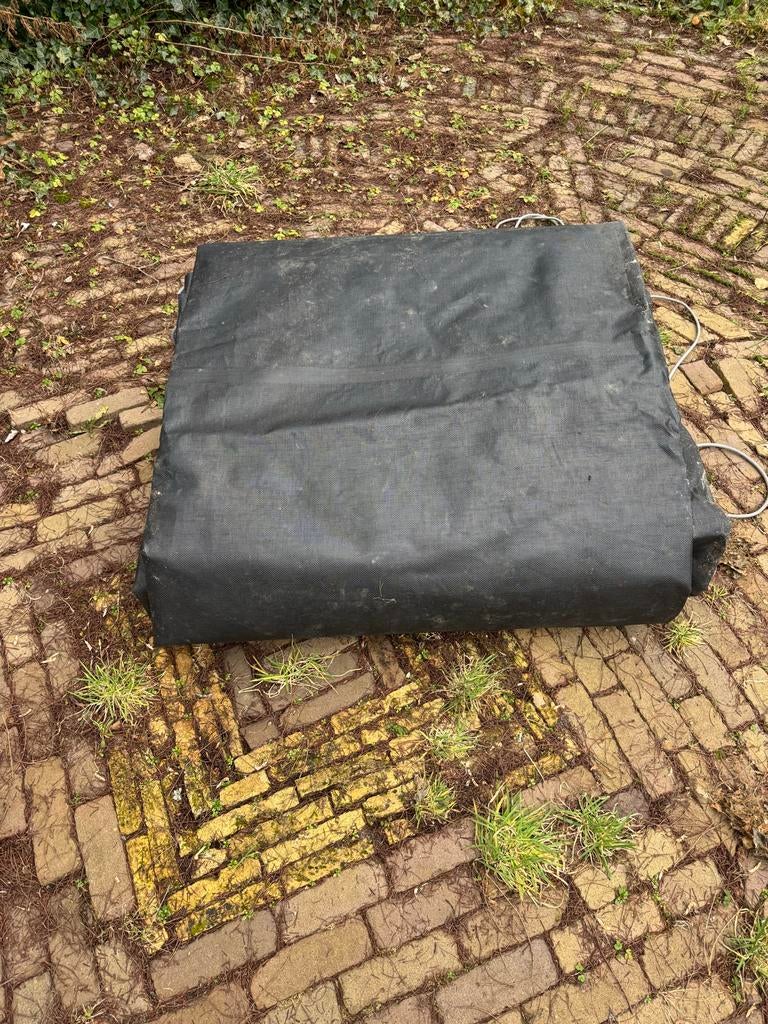 Zwart afdek net voor zwembad, Ophalen of Verzenden, Zo goed als nieuw, 15 m² of meer, Overige typen