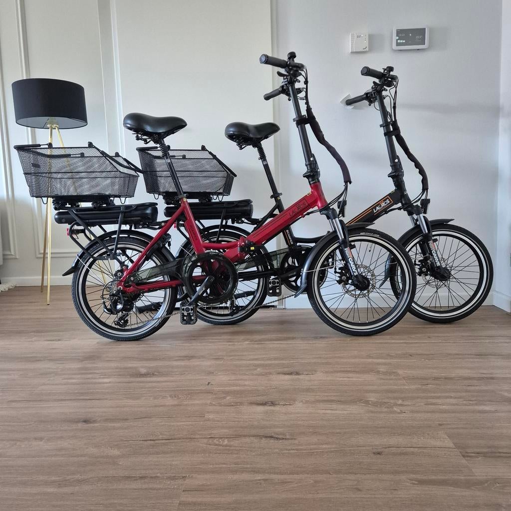 2xSplinter nieuwe Lacros S200 elektrische vouwfietsen 20inch, Fietsen en Brommers, Fietsen | Vouwfietsen, Ophalen, Versnellingen