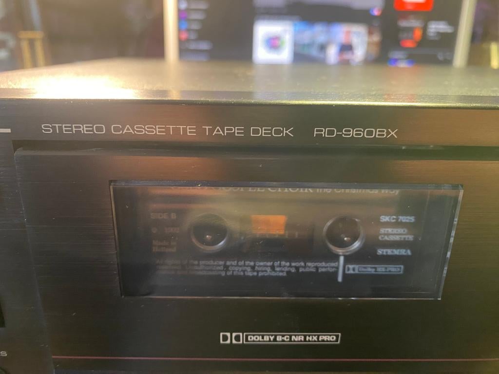 Rotel RD960BX cassettedeck, Overige merken, -, -, Enkel
