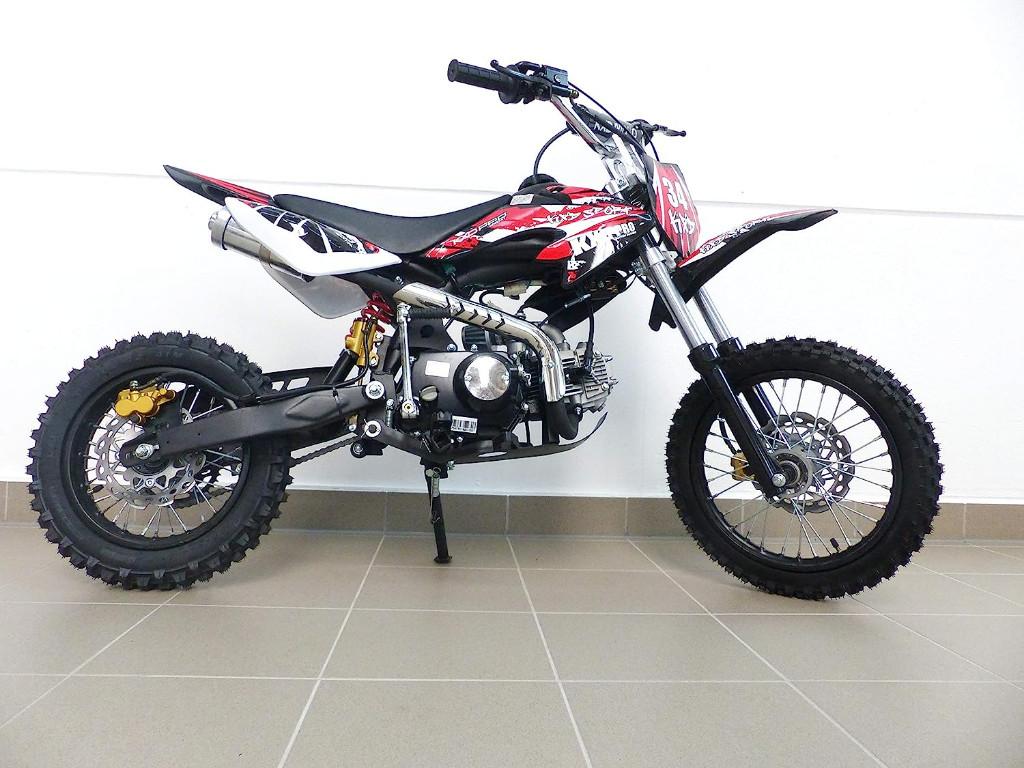 Kinder Dirtbike Motorcross Bike Pit Bike Enduro 125CC. 12 PK, Ophalen of Verzenden, Nieuw