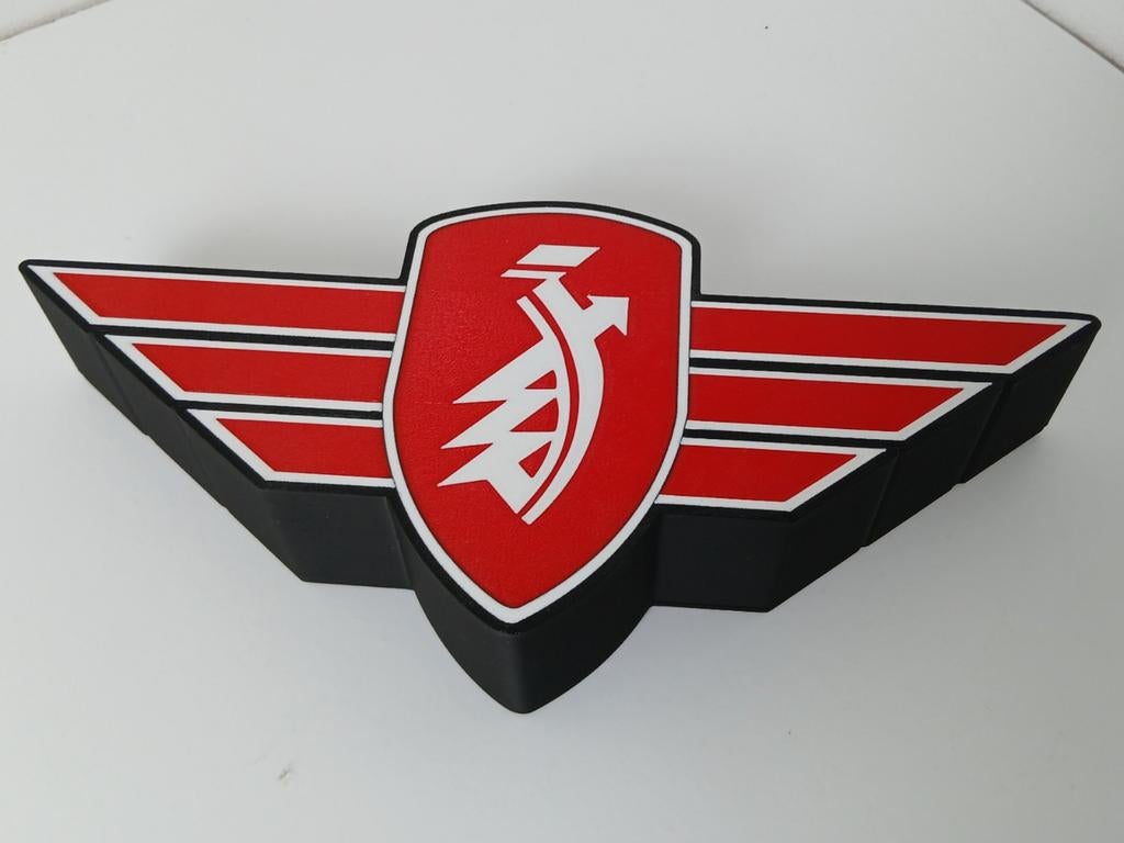 Zundapp logo lamp wanddecoratie, Zundapp Lightbox van 39,95, Ophalen of Verzenden, Nieuw