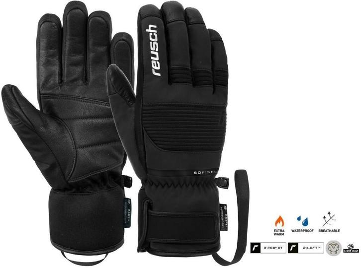 Reusch Andy R-Tex XT skihandschoen wollenvoering Extra warm, Sport en Fitness, Skiën en Langlaufen, Nieuw, Kleding, Skiën, Overige merken