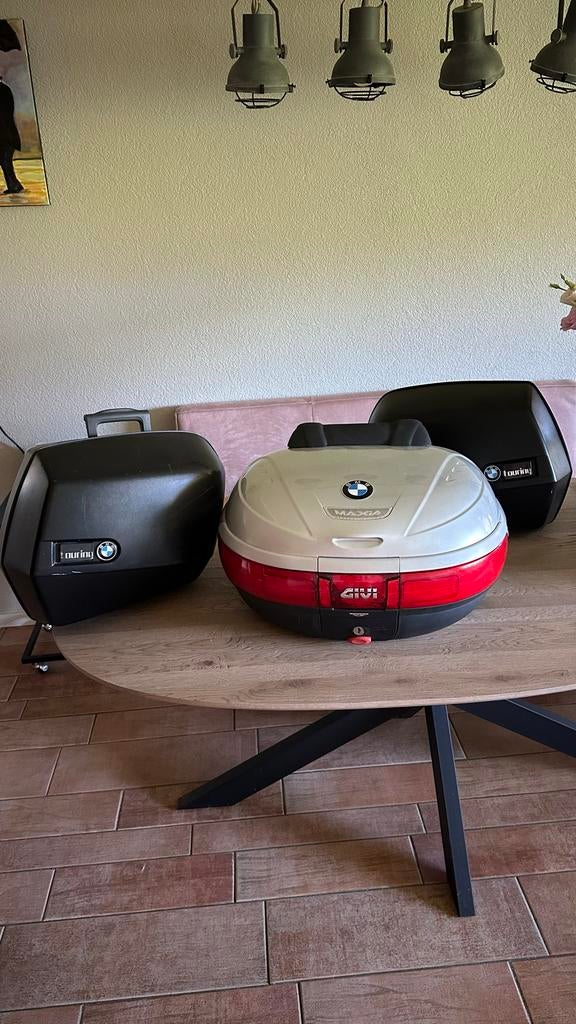 Kofferset 3-delig voor BMW R1100 RS, Motoren, Accessoires | Koffers en Tassen, Ophalen, Gebruikt