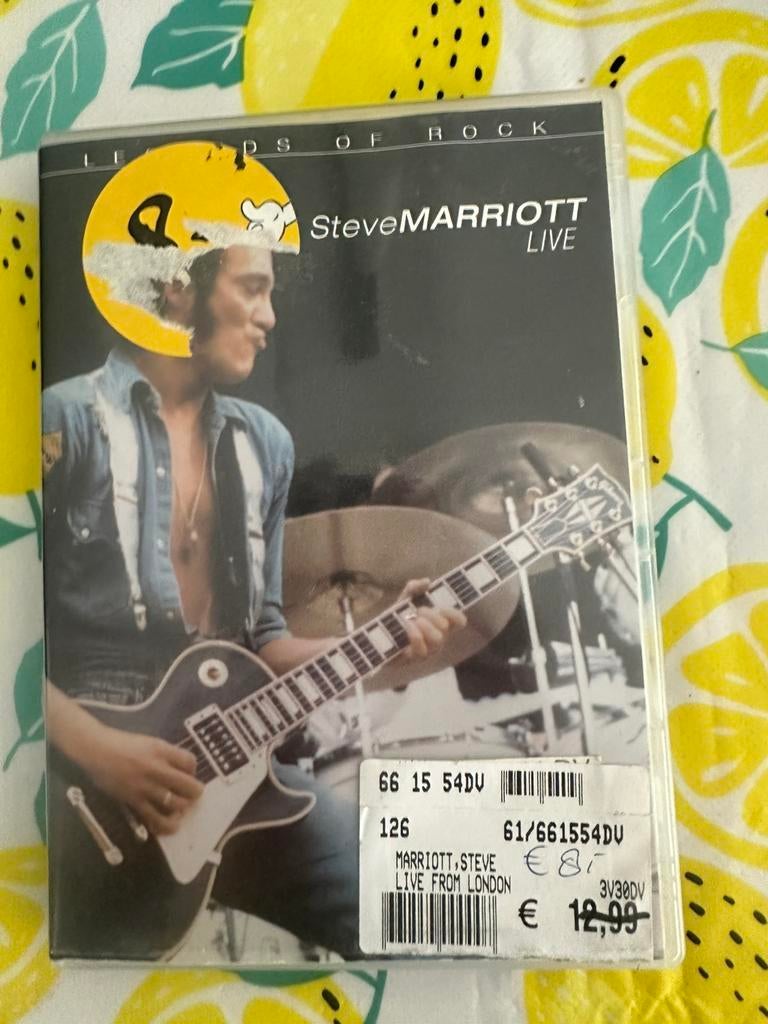 Steve Marriotte live (dvd), Alle leeftijden, Ophalen of Verzenden, Zo goed als nieuw