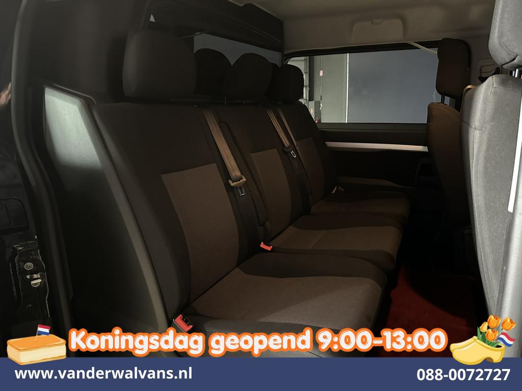 Peugeot Expert 2.0 BlueHDI 123pk Automaat L3H1 Dubbele Cabin, Auto's, Bestelauto's, Stof, Gebruikt, 4 cilinders, Origineel Nederlands