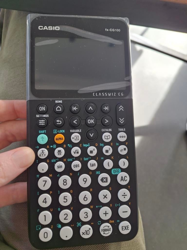 Casio GR Grafische rekenmachine fx-cg100 nieuw, Ophalen, Grafische rekenmachine, Nieuw