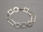 Zilveren prachtige Design armband merk LOOK! Nr.2433, Verzenden, Zo goed als nieuw, Zilver, Zilver