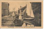 Wanneperveen Vrouw Heite Knol vaart over naar Giethoorn., Verzamelen, Ansichtkaarten | Nederland, Ophalen of Verzenden, 1940 tot 1960