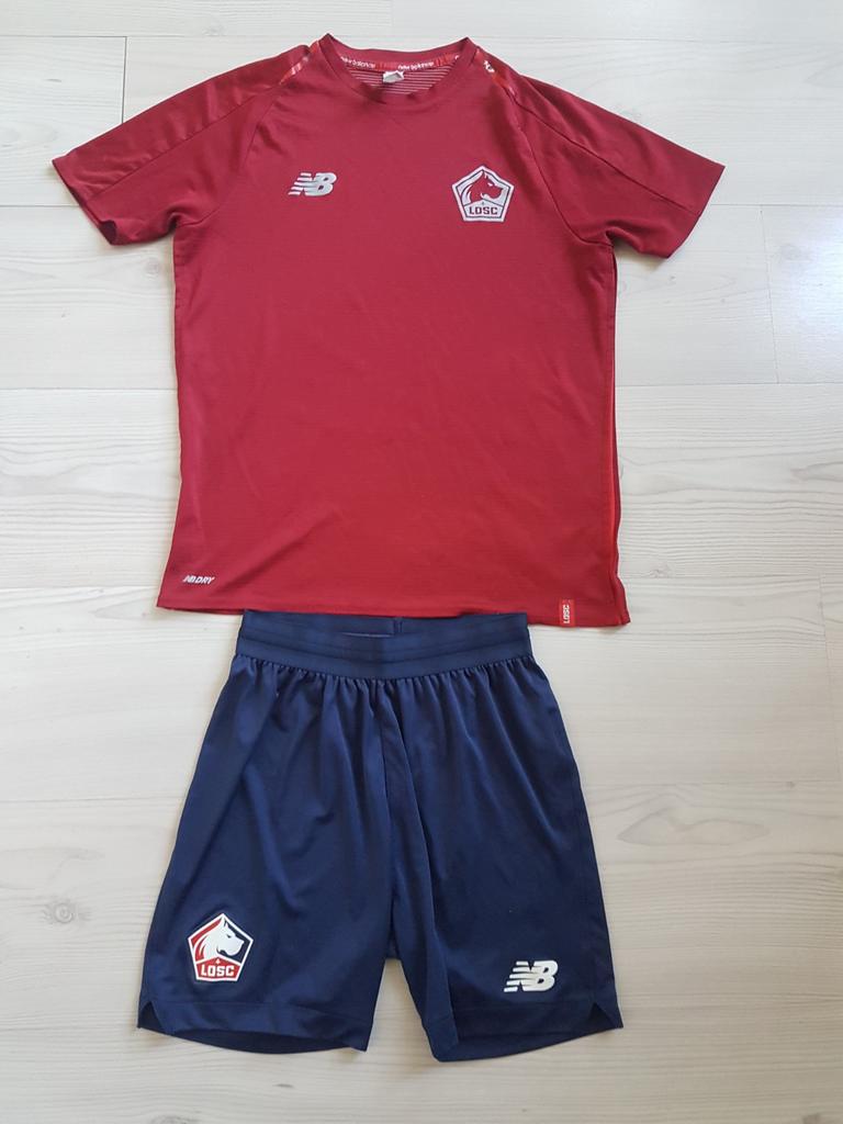 OSC Lille kids voetbaltenue in maat 158, Maat XS of kleiner, Ophalen of Verzenden, Zo goed als nieuw, Shirt