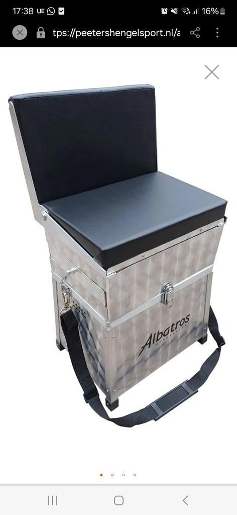 Mooie nette vis stoel koffer, Watersport en Boten, Ophalen