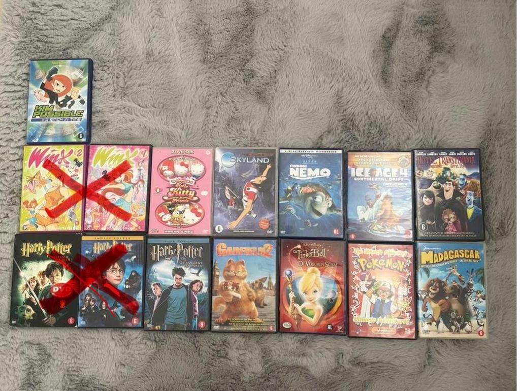 DVD's voor kinderen, Gebruikt, Alle leeftijden, Overige genres, Ophalen of Verzenden