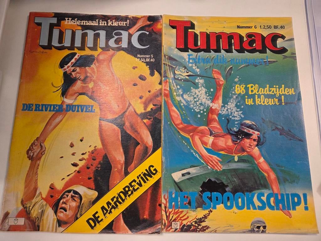 Tumac Vintage strips, Boeken, Ophalen of Verzenden
