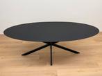 Ovale eettafel Fenix Nero Ingo 200x90 - Direct Leverbaar