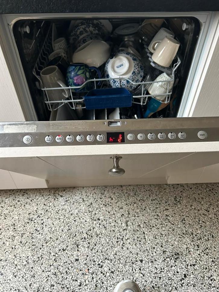 Vaatwasser Siemens, Witgoed en Apparatuur, Vaatwasmachines, Gebruikt, Inbouw, 85 tot 90 cm, 45 tot 60 cm, Minder dan 10 liter