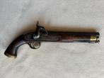 Antiek Engels EIC officierspistool ca. 1840-1850, Verzamelen, Ophalen of Verzenden, Landmacht, Engeland