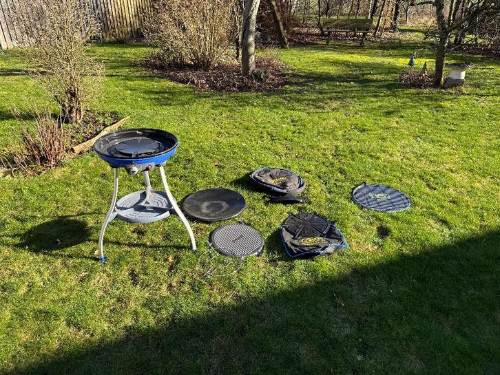 Cadac Carri Chef BBQ – Compleet met platen – Zonder gasslang, Tuin en Terras, Gasbarbecues, Gebruikt, Ophalen of Verzenden