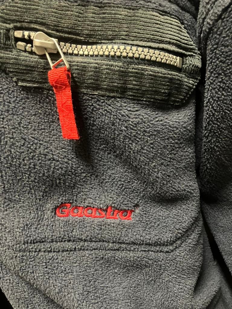 Gaasstra vliece trui, Ophalen, Zo goed als nieuw, Maat 52/54 (L), Blauw