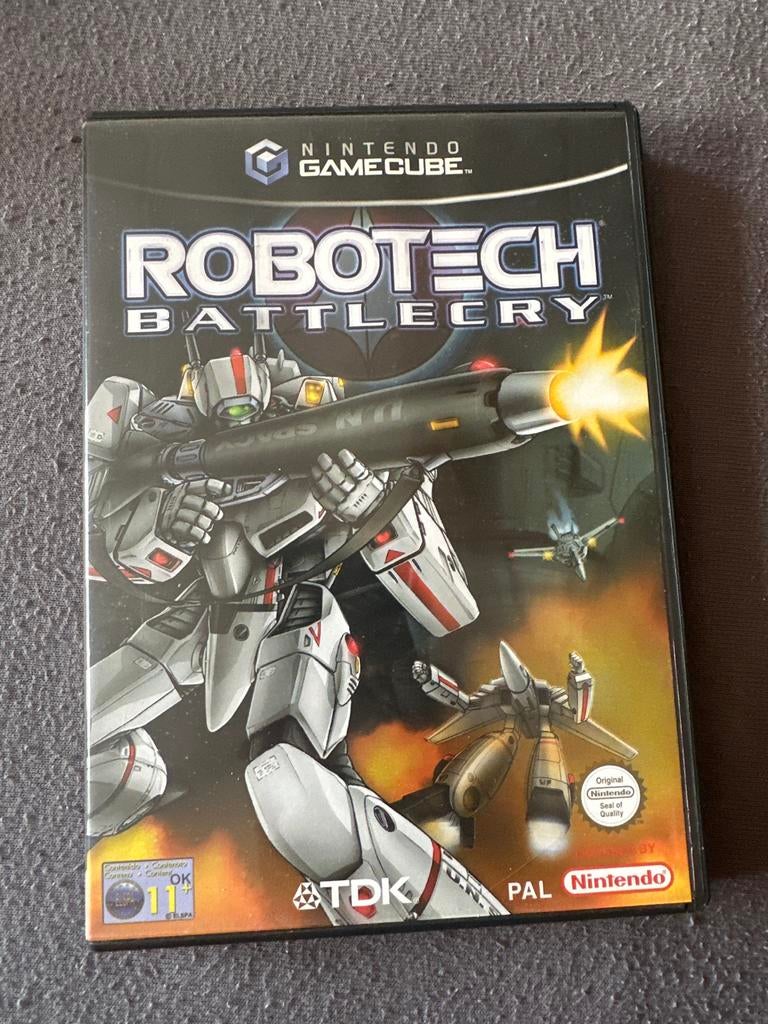 Robotech Battlecry Nintendo GameCube, Spelcomputers en Games, Gebruikt, Shooter, 1 speler, Ophalen of Verzenden