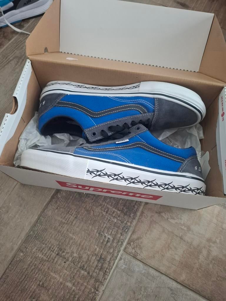 Vans x SUPREME nieuw maat 44 OG all DS, Kleding | Heren, Ophalen of Verzenden, Nieuw, Zwart