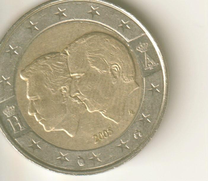 2 euro 2005 belgie belgie-luxemburg, Verzenden, Luxemburg, 2 euro