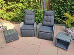 Z.g.a.n. tuinset met extra dikke kussens, Ophalen, Zo goed als nieuw
