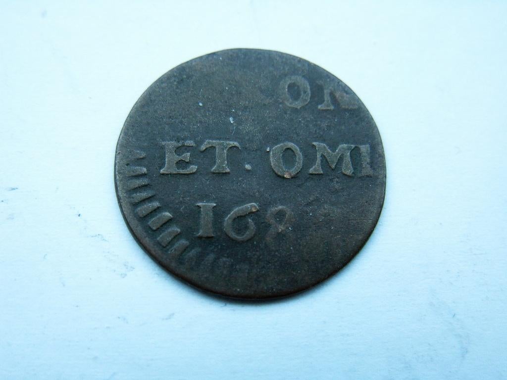Groningen en Ommelanden.  Duit - 1682, Postzegels en Munten, Munten | Nederland, Verzenden, Vóór koninkrijk, Overige waardes, Losse munt