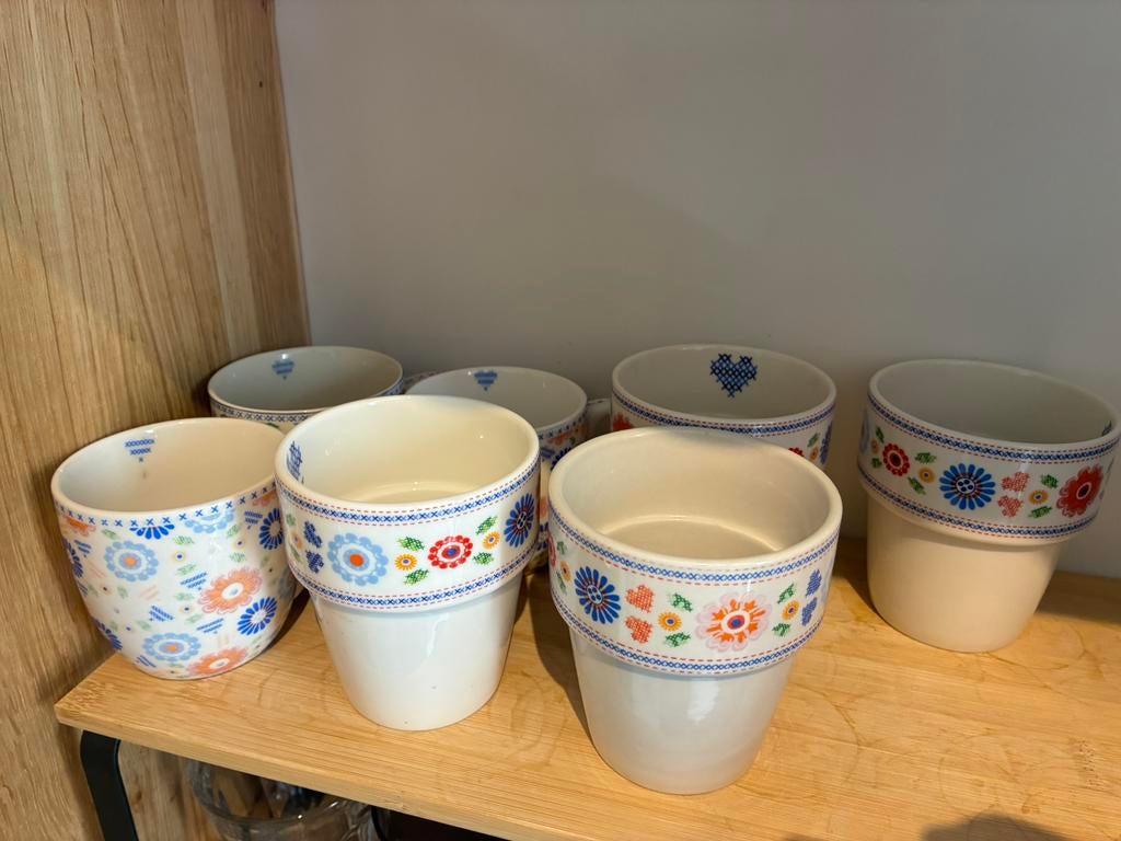 Yvon jaspers kakelbond servies, Ophalen