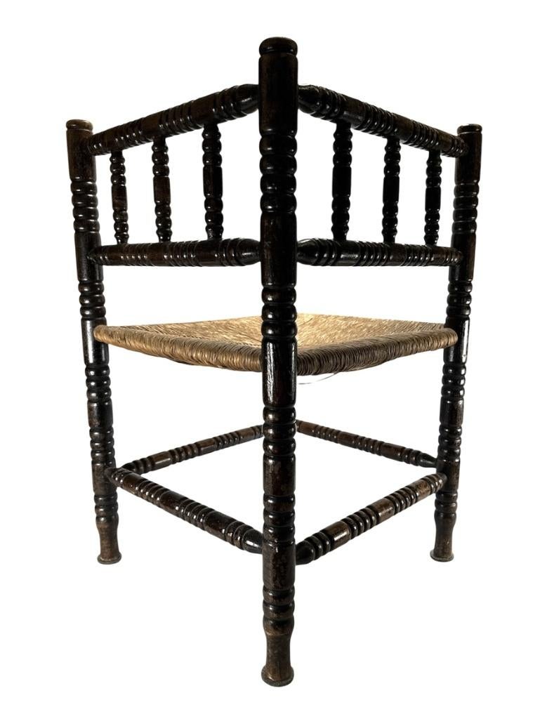 1152. Knobbelstoel, eerste helft 20e eeuw, Ophalen of Verzenden