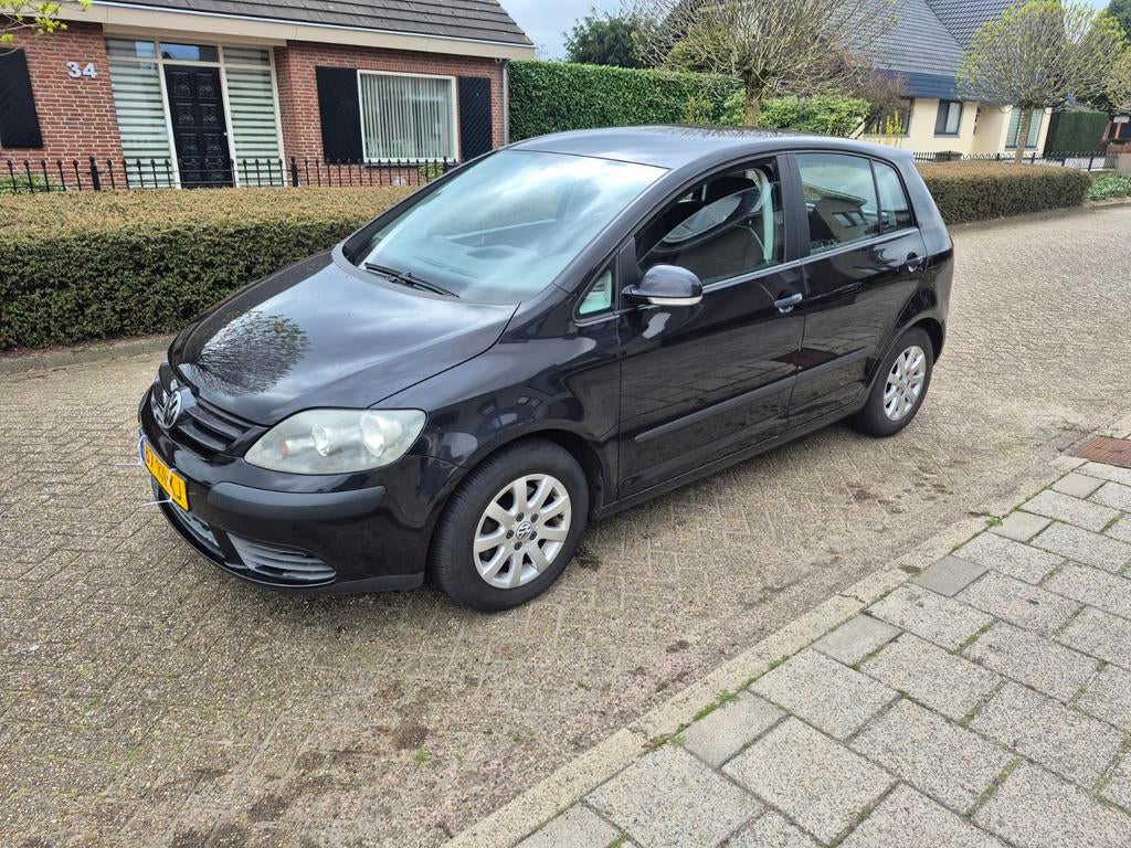 Volkswagen Golf Plus 1.6 FSI- 45.000KM NAP-Airco, Auto's, 4 cilinders, Isofix, Zwart, Euro 4