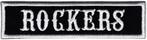 Rockers stoffen opstrijk patch embleem #6, Ophalen of Verzenden, Nieuw