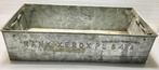 VINTAGE RANK XEROX PL 64 A GEGALVANISEERDE METALEN KIST, Huis en Inrichting, Woonaccessoires | Kisten, Minder dan 50 cm, Gebruikt