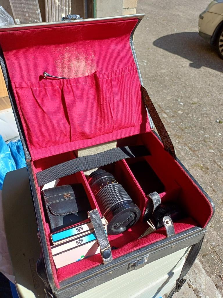 Telelens lens  vintage Mamiya-Sekor C 210mm f/4 objectief, Ophalen of Verzenden, Gebruikt, Spiegelreflex, Minolta