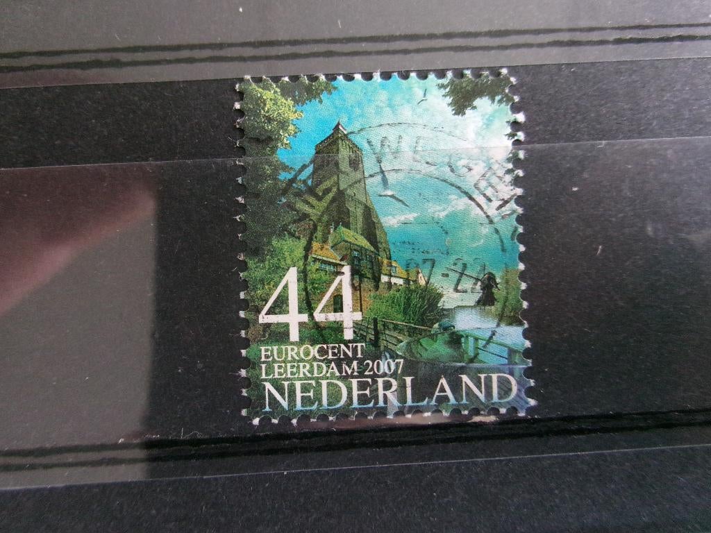 2007 - mooi nederland leerdam (75b), Postzegels en Munten, Postzegels | Nederland, Verzenden, Gestempeld