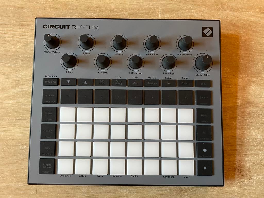 Novation Circuit Rhythm Sampler - Beatmaking Performance, Ophalen of Verzenden, Zo goed als nieuw