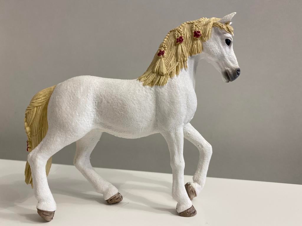 Schleich Andalusiër Merrie ~ 42415, Ophalen of Verzenden, Zo goed als nieuw, Paard, Beeldje of Figuurtje