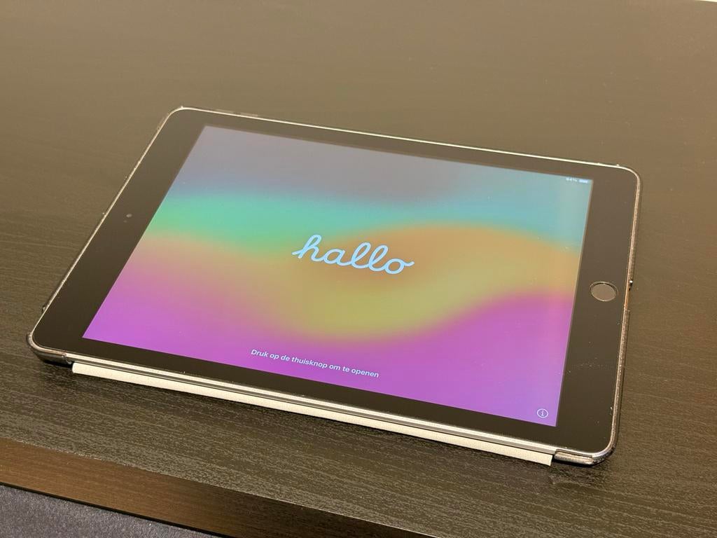 Apple iPad 6 Space Grey 32GB (2018 model), Computers en Software, Apple iPads, Zo goed als nieuw, Apple iPad, Wi-Fi, 10 inch, 32 GB