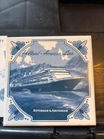 Delfts Blauw Tegel Holland America Lijn Royal Goedewaagen, Ophalen of Verzenden, Zo goed als nieuw, Gebruiksvoorwerp