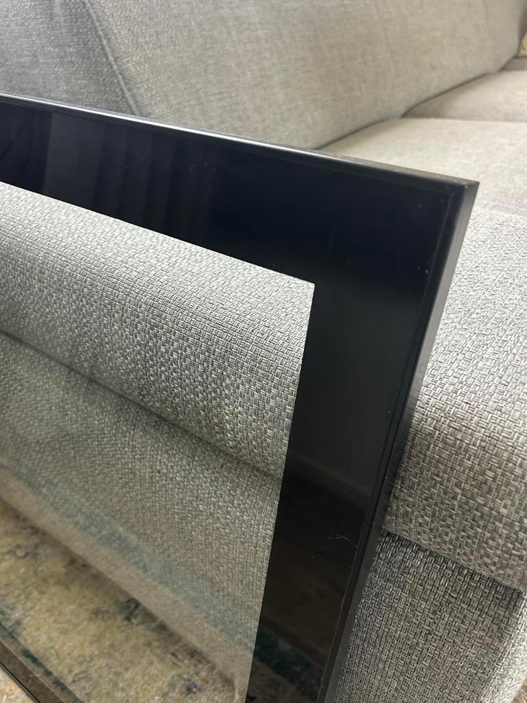 2 IKEA Glassvik vitrine deurtjes - Zwart glas, Huis en Inrichting, Kasten | Vitrinekasten, Minder dan 25 cm, Minder dan 100 cm