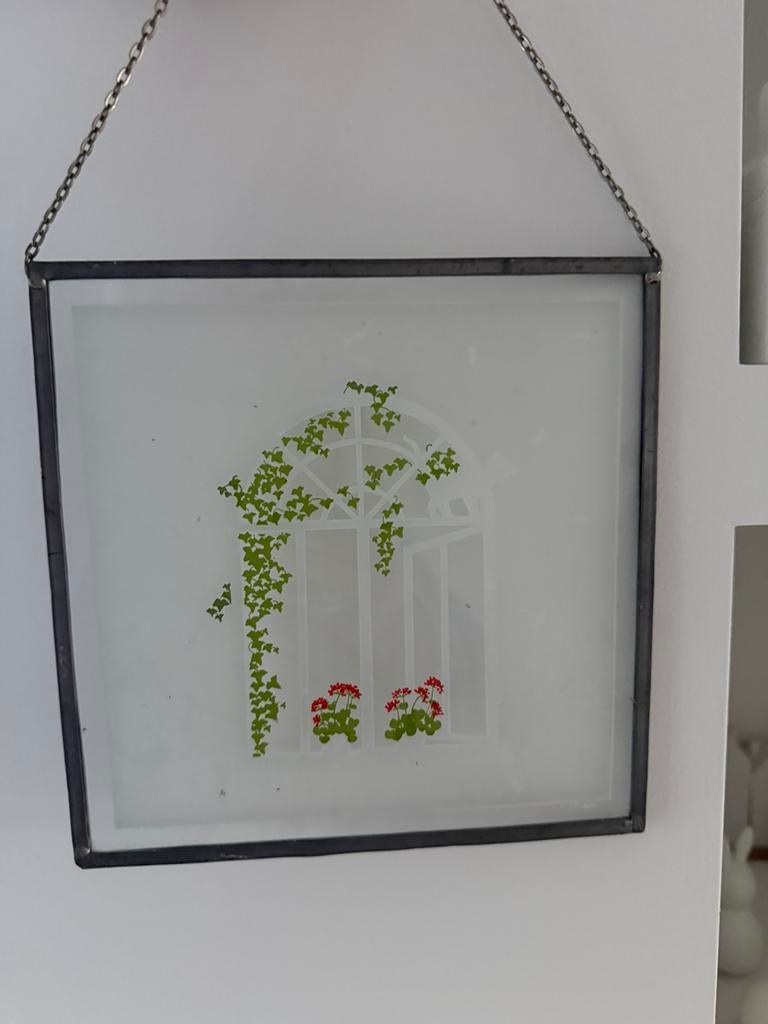 Coos storm vintage raamhanger, Ophalen of Verzenden, Zo goed als nieuw, Hout, Minder dan 50 cm