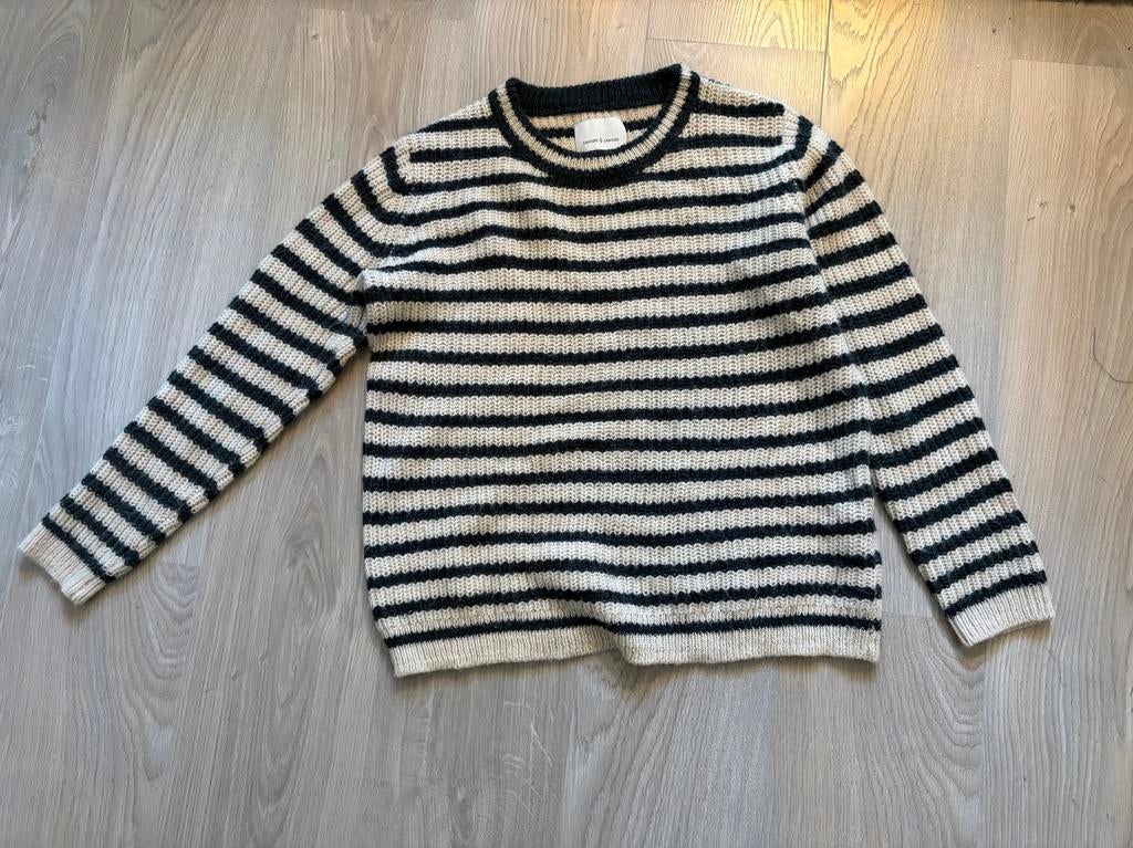 Samsøe & Samsøe Hedvig Gestreept Trui Maat S, Ophalen of Verzenden, Zo goed als nieuw, Maat 36 (S), Groen