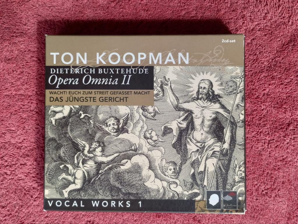 Buxtehude Vocal Works 1 - Ton Koopman 2CD, Gebruikt, Met libretto, Ophalen of Verzenden, Barok