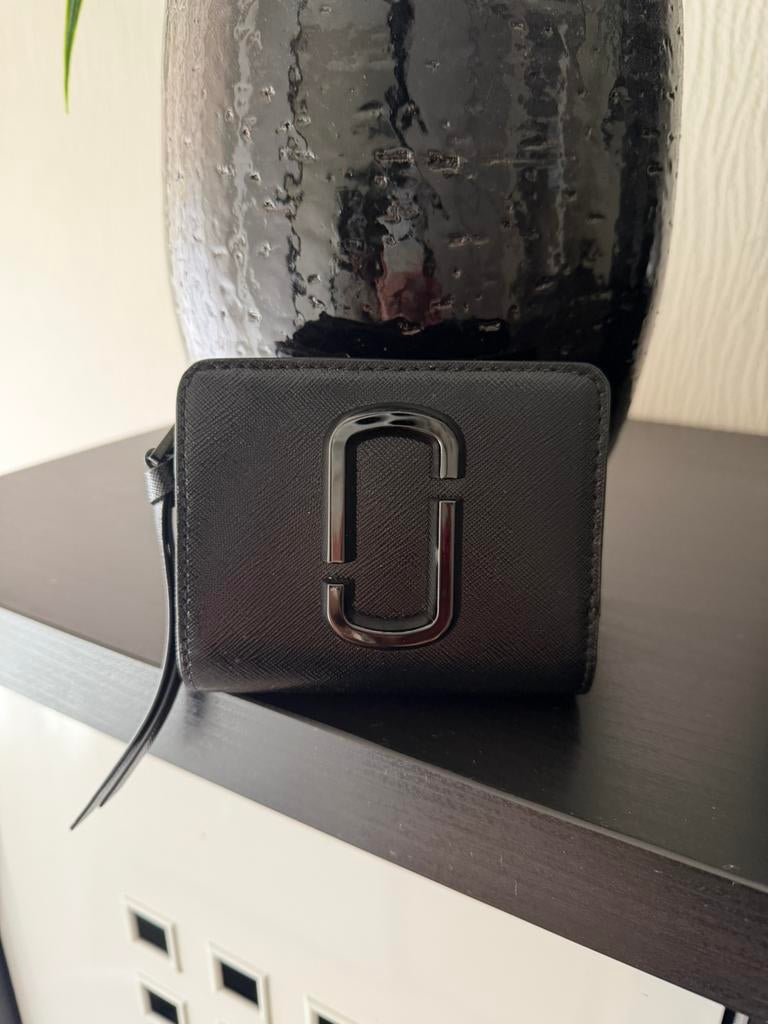 Marc jacobs portemonnee zwart leer nieuw, Ophalen of Verzenden, Nieuw, Zwart, Leer