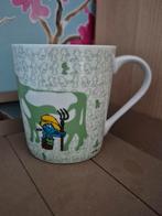 Beker / Mok Smurfen BoerenSmurf met koe afbeelding, Verzamelen, Smurfen, Verzenden, Gebruikt, Boerensmurf, Gebruiksvoorwerp