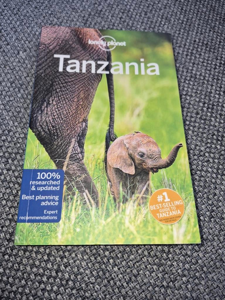 Lonely Planet Tanzania Reisgids - Zo goed als nieuw, Boeken, Reisgidsen, Zo goed als nieuw, Reisgids of -boek, Afrika, Lonely Planet