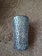 Glazen vaas met glasmozaïk, Ophalen